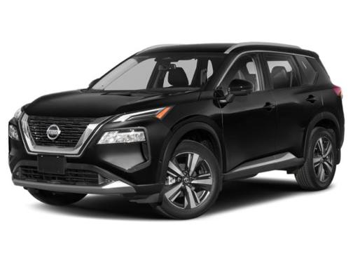 Super Black 2023 Nissan Rogue Platinum