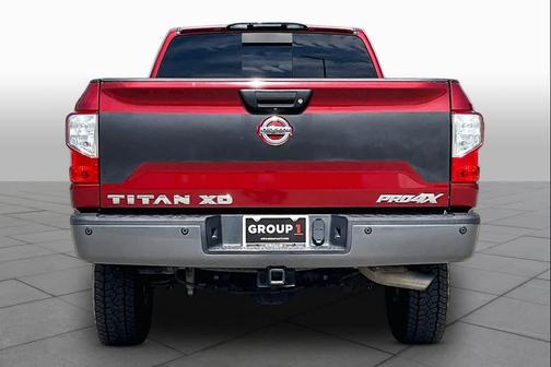 Cayenne Red 2016 Nissan Titan XD PRO-4X