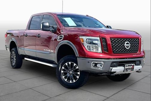 Cayenne Red 2016 Nissan Titan XD PRO-4X