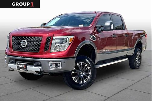 Cayenne Red 2016 Nissan Titan XD PRO-4X