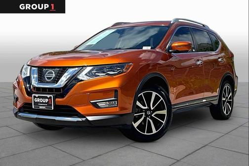 Monarch Orange 2017 Nissan Rogue SL