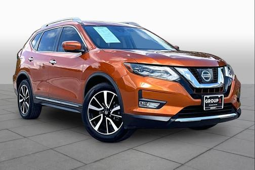 Monarch Orange 2017 Nissan Rogue SL