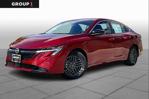 Scarlet Ember Tintcoat 2026 Nissan Sentra SV