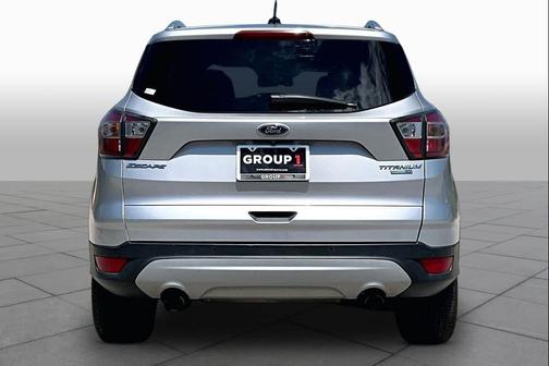White Platinum Metallic Tri-Coat 2017 Ford Escape Titanium