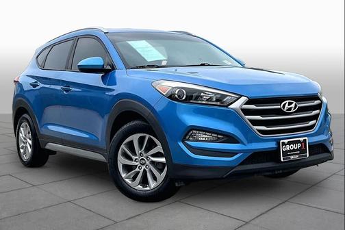 Caribbean Blue 2017 Hyundai TUCSON SE