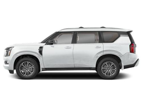 Aspen White Tricoat 2026 Nissan Armada Platinum