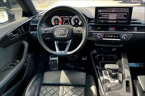 Glacier White Metallic 2023 Audi S5 3.0T Prestige