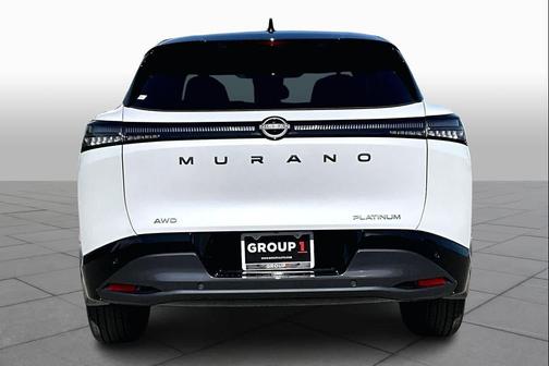 White 2026 Nissan Murano Platinum