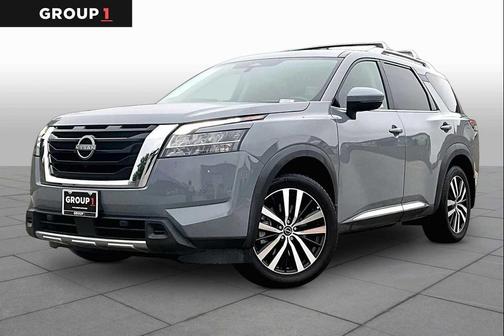 Boulder Gray Pearl 2023 Nissan Pathfinder Platinum 4WD
