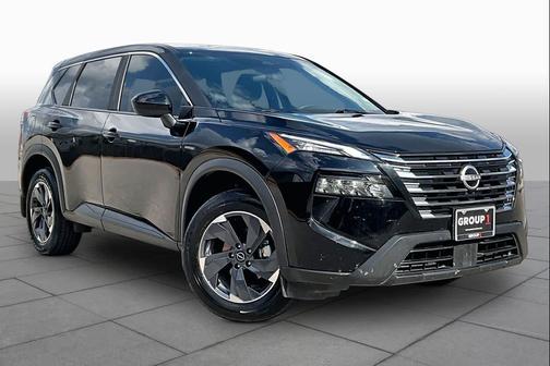 Super Black 2025 Nissan Rogue SV