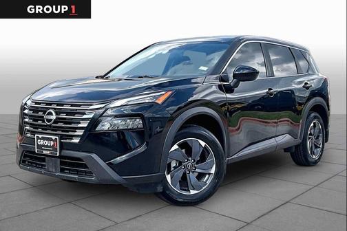 Super Black 2025 Nissan Rogue SV