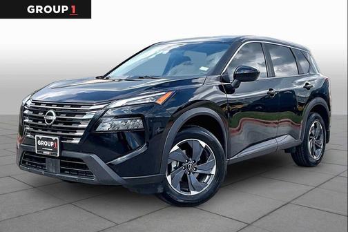 Super Black 2025 Nissan Rogue SV