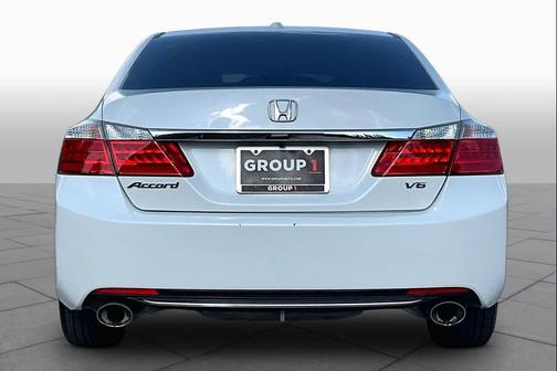 White Orchid Pearl 2014 Honda Accord 4dr V6 Auto