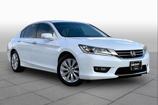 White Orchid Pearl 2014 Honda Accord 4dr V6 Auto