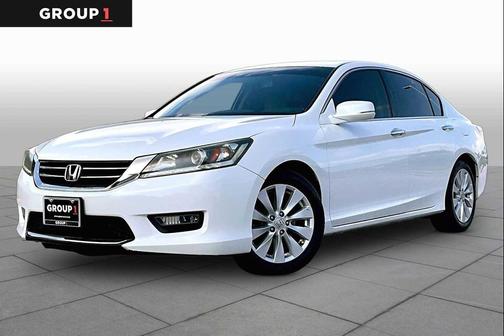 White Orchid Pearl 2014 Honda Accord 4dr V6 Auto
