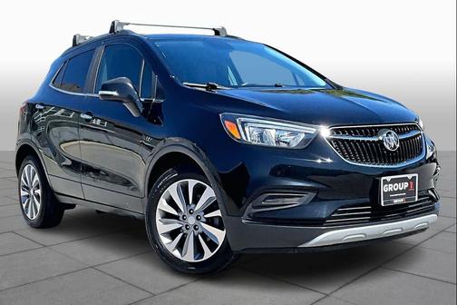 Ebony Twilight Metallic 2018 Buick Encore Preferred