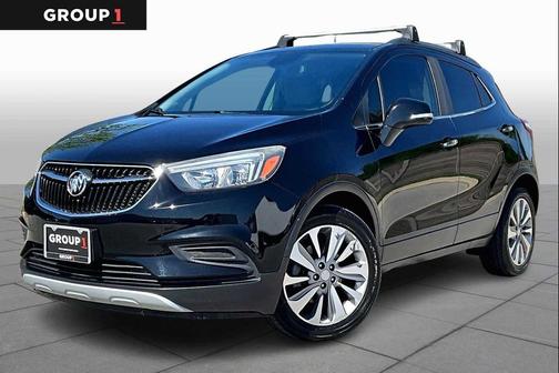 Ebony Twilight Metallic 2018 Buick Encore Preferred