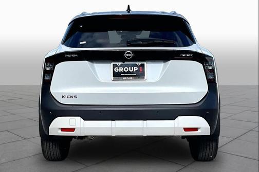 White 2026 Nissan Kicks SV
