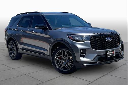 Carbonized Gray Metallic 2025 Ford Explorer ST
