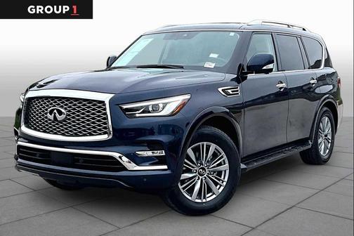 Hermosa Blue 2023 INFINITI QX80 Luxe