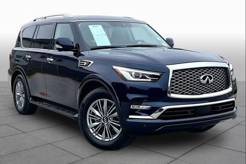 Hermosa Blue 2023 INFINITI QX80 Luxe