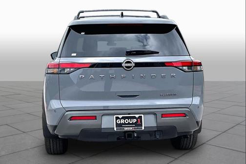 Gray 2026 Nissan Pathfinder Platinum