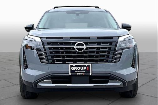 Gray 2026 Nissan Pathfinder Platinum