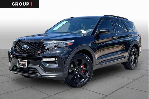 Agate Black Metallic 2020 Ford Explorer ST