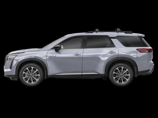 Gray 2026 Nissan Pathfinder Platinum