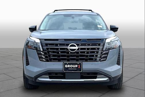 Gray 2026 Nissan Pathfinder Platinum