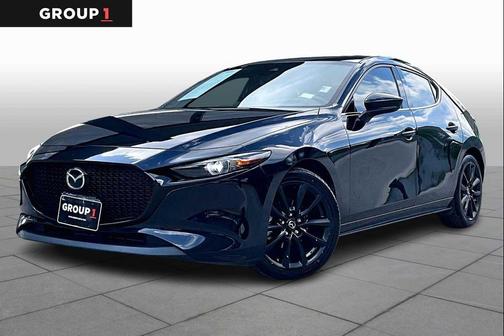 Jet Black Mica 2021 Mazda Mazda3 FWD w/Premium Package