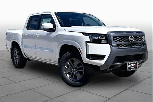 Glacier White 2026 Nissan Frontier SV