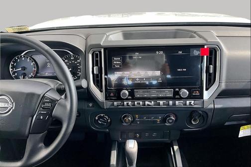 Glacier White 2026 Nissan Frontier SV