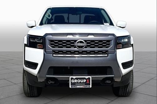 Glacier White 2026 Nissan Frontier SV