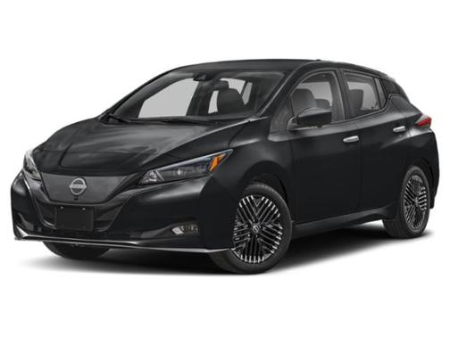 Super Black 2025 Nissan Leaf SV PLUS