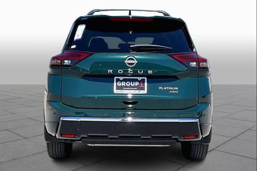 Obsidian Green 2026 Nissan Rogue Platinum