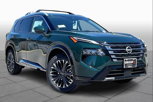 Obsidian Green 2026 Nissan Rogue Platinum