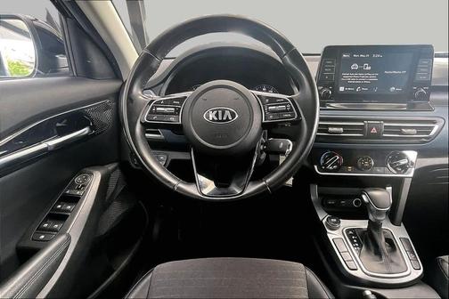 Cherry Black 2021 Kia Seltos S