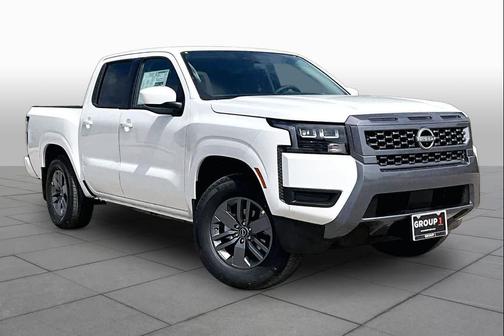 Glacier White 2026 Nissan Frontier SV