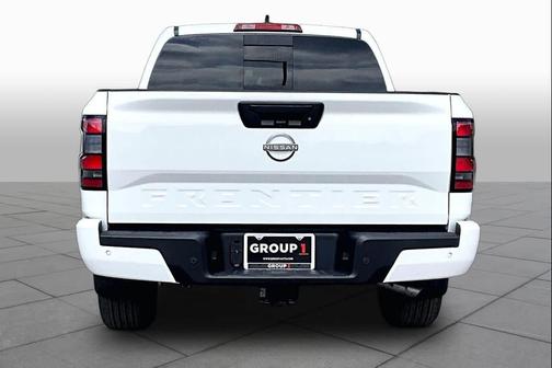 Glacier White 2026 Nissan Frontier SV