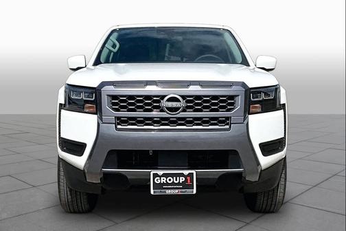 Glacier White 2026 Nissan Frontier SV