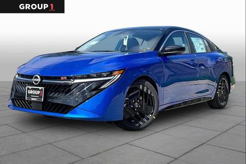 Bluestone Pearl/Super Black 2026 Nissan Sentra SR