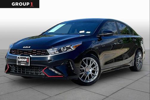 Aurora Black 2023 Kia Forte GT-Line