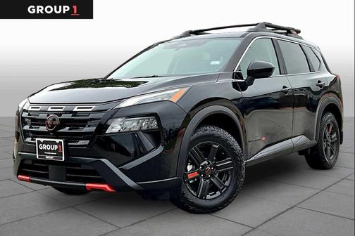 Super Black 2025 Nissan Rogue Rock Creek
