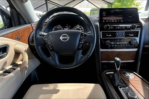 Aspen White Tricoat 2023 Nissan Armada SL 2WD