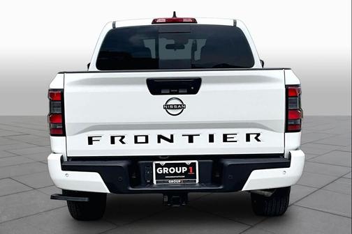 Glacier White 2026 Nissan Frontier SV