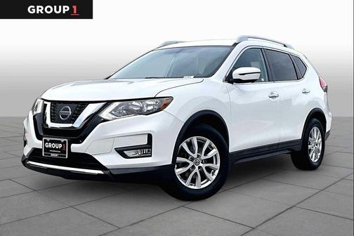 Glacier White 2017 Nissan Rogue SV