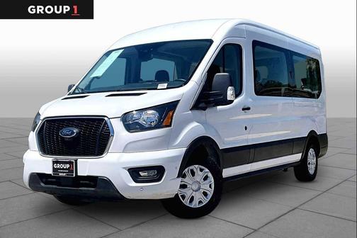 Oxford White 2023 Ford Transit-350 XLT