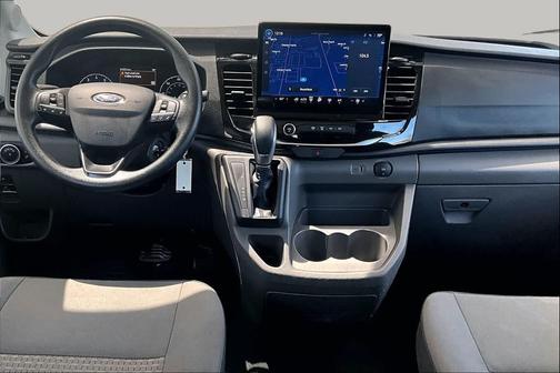 Oxford White 2023 Ford Transit-350 XLT