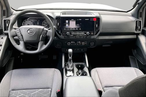 Glacier White 2026 Nissan Frontier SV